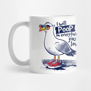 Seagull poop Mug